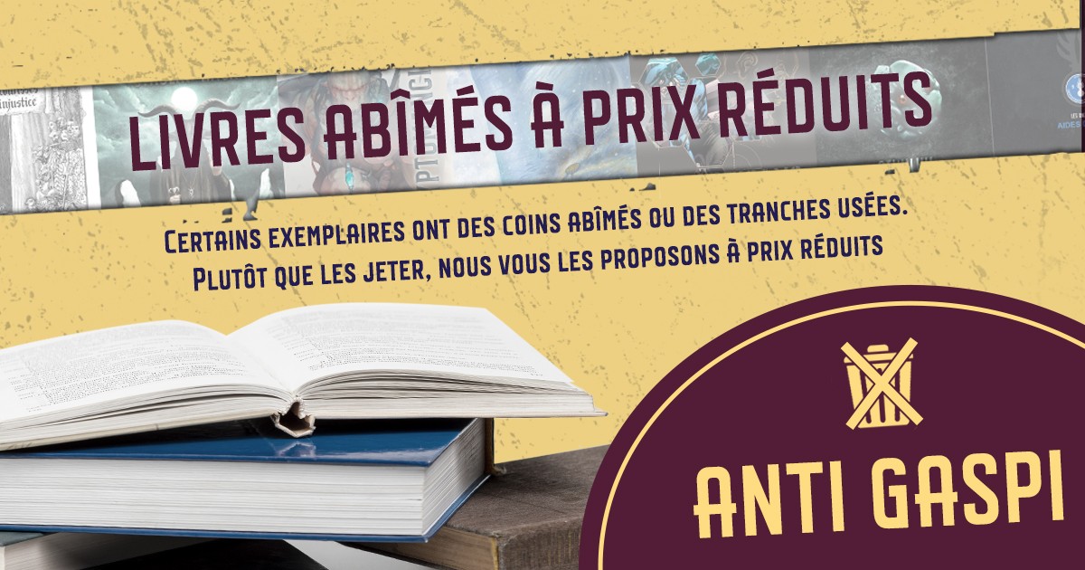 Anti Gaspi : livres à prix réduit